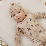 Aster & Oak Organic Bear Knot Hat