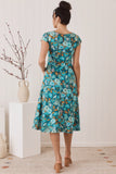 Mahashe Belle Midi Dress Poppy Teal