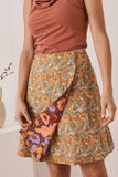 Mahashe Chameleon Reversible Skirt - Poppy Peach & Buttercup