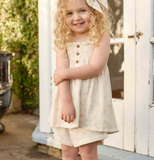 Jamie Kay' 25 Organic Cotton Muslin Elodie Short Pauline Chamomile