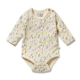 W&F W25 Bella Floral Organic Bodysuit - WFW2530-05