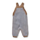 W&F W25 Coco Blue Speckle Organic Knitted Overall WFW2568-02A