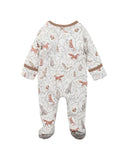 Bebe W24 Eli Print Ls Zip Onesie