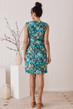 Mahashe Lara Wrap Dress - Poppy Teal