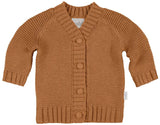 Toshi Organic Cardigan Andy PECAN