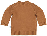 Toshi Organic Cardigan Andy PECAN
