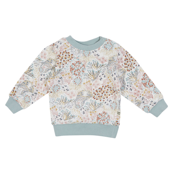 G+A Sea Flowers Terry Sweater
