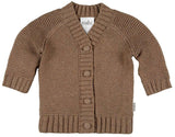 Toshi Organic Cardigan Andy-COCOA
