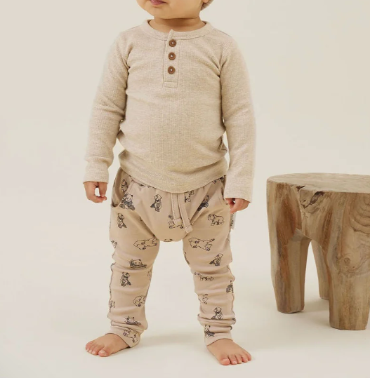 Aster & Oak Organic Bear Harem Pants – Woodland Trousers
