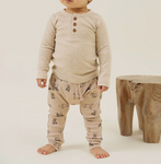 Aster & Oak Organic Bear Boy Harem Pants