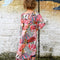 MilaMeli Evie Dress Pink Agave Slub Rayon