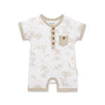 Aster S24 Jungle Henley Romper