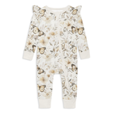 A&O26 Zip Romper Butterfly Fields