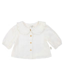 Toshi Baby Blouse Peter Pan Cream