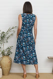 Mahashe Bianca Midi Dress - Bellflower