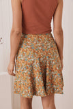 Mahashe Chameleon Reversible Skirt - Poppy Peach & Buttercup