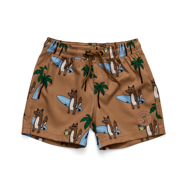 Crywolf Board Shorts - Surf'n Mr Wolf