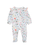 Minihaha Botanica Ls Zip Onesie