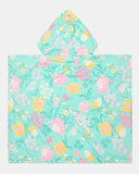 Toshi S25  Hooded Towel Paradise Waratah Mint