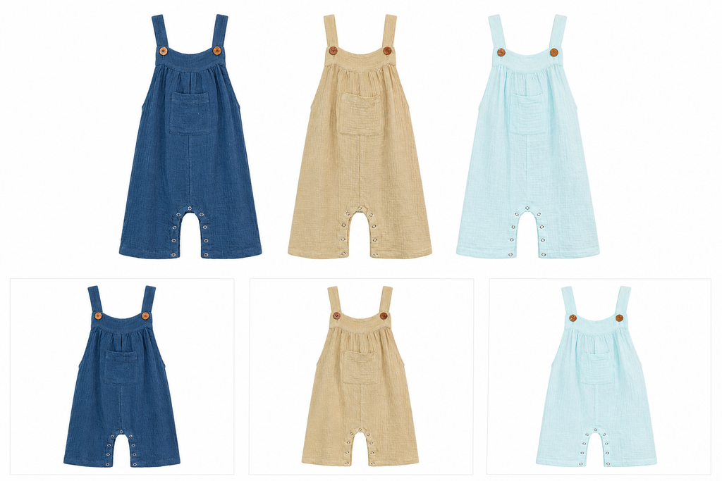 MilaMeli Frankie Overalls Oceania Aqua