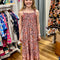MilaMeli Aria Spring Dress Blush Widflower Print