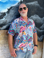 MilaMeli Tato Shirt Agave Blues Slub Rayon