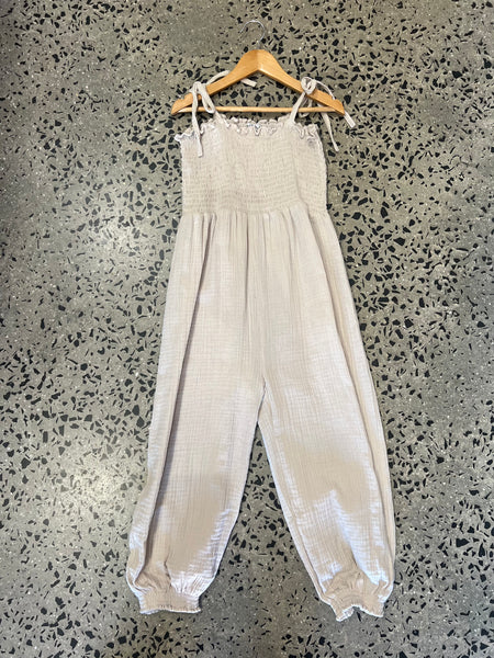 MilaMeli Lara Jumpsuit - Sandy Cotton