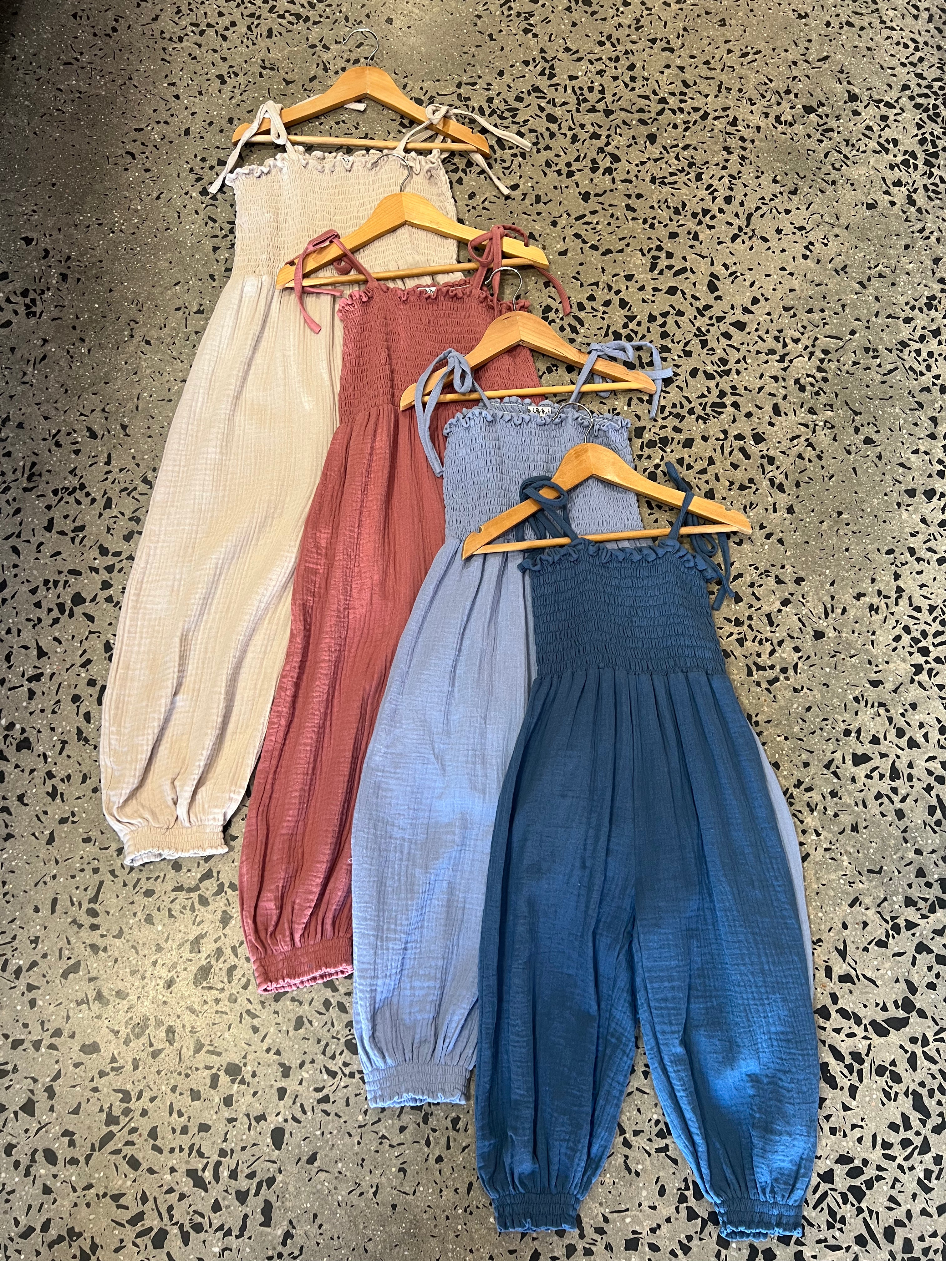 MilaMeli Charli Jumpsuit - Sandy