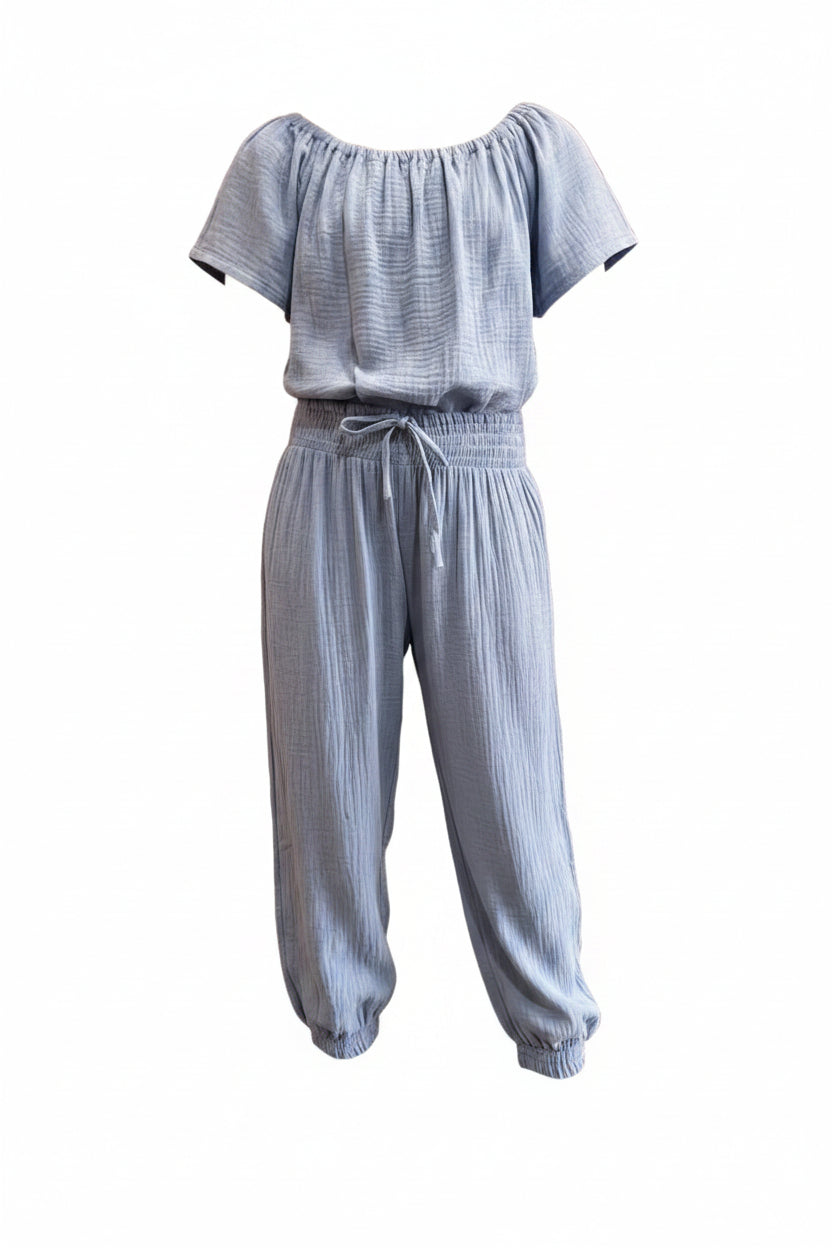 MilaMeli Lil Watego Pants- Periwinkle