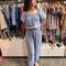 MilaMeli Lil Watego Pants- Periwinkle