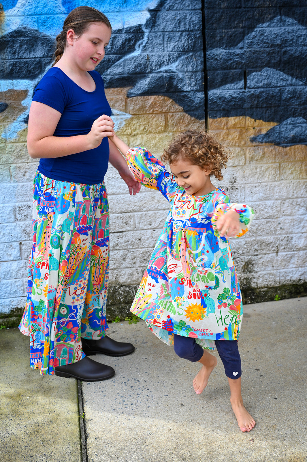 Evie Dress Sweet Soul Print Rayon