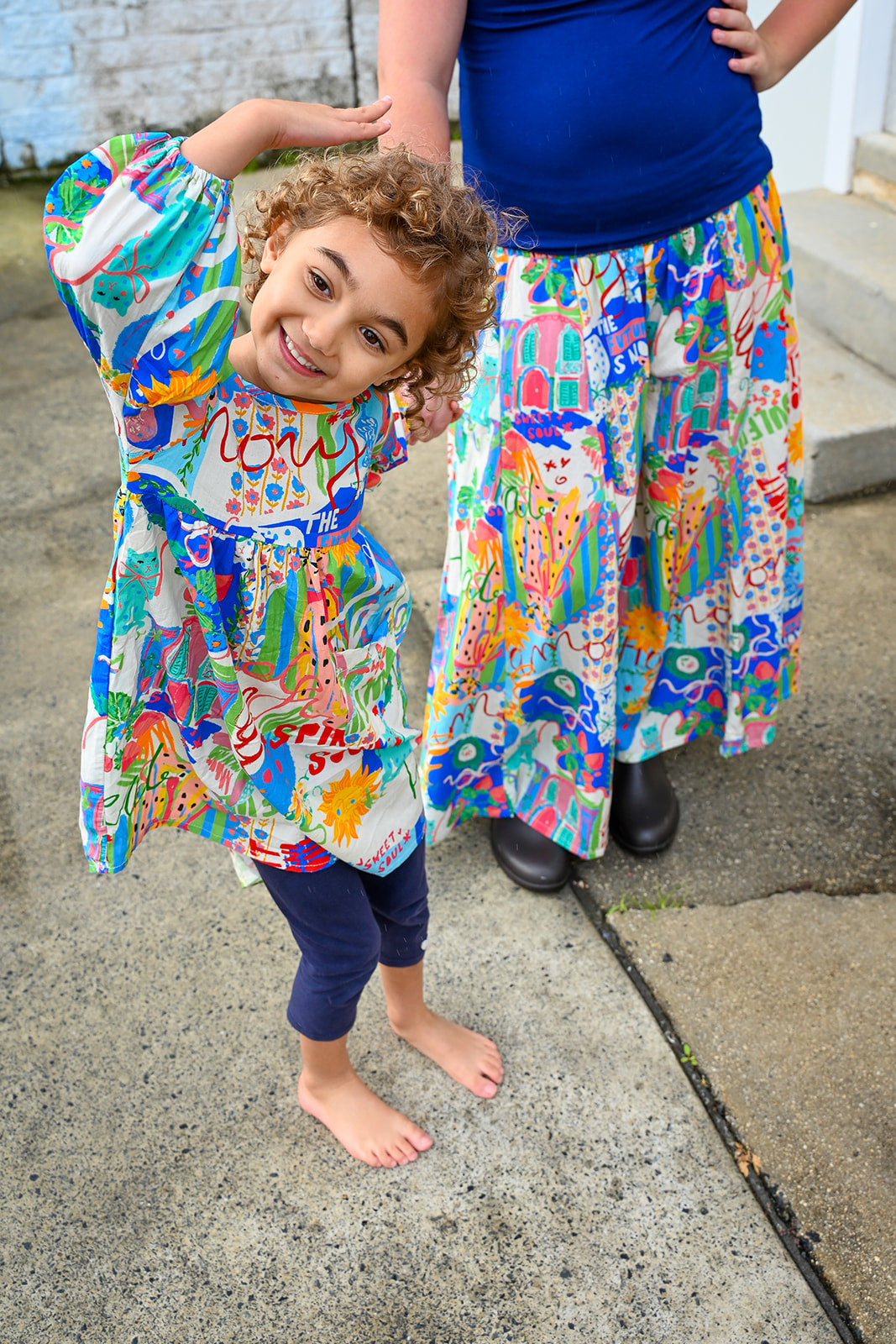 Evie Dress Sweet Soul Print Rayon