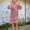 MilaMeli Lottie Dress Blush Wildflower Print