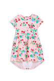 Milky S24 Girls Very Berry Hi Lo Dress 424S91