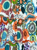 MilaMeli Evie Dress Flower Pop Teal