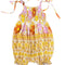 MilaMeli Baby Chloe Jumpsuit Sun Daisy Print