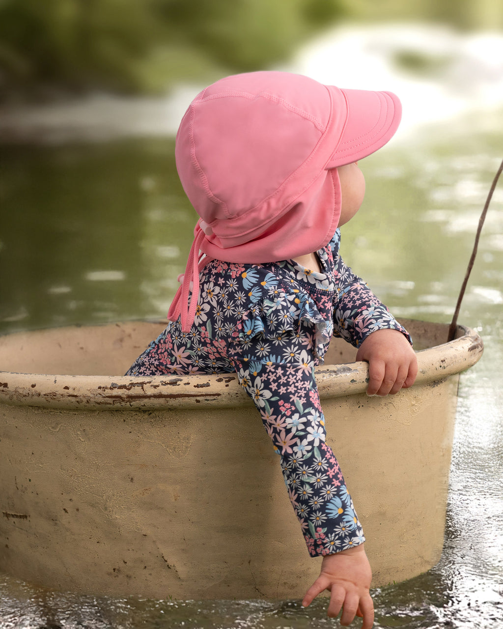 Toshi LS Ripple Wattle Dusk Swim Onesie