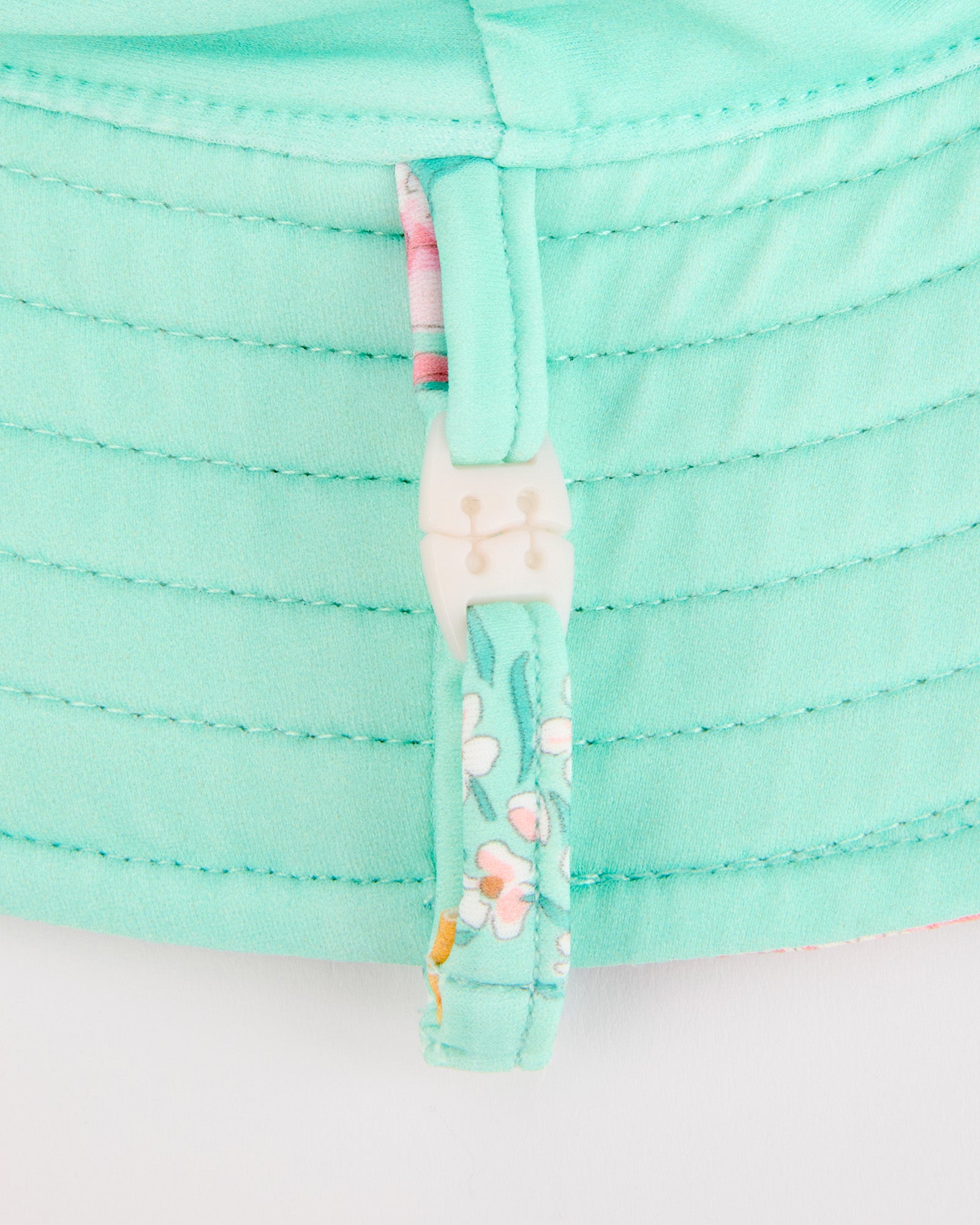 Toshi Paradise Waratah Mint Swim Sunhat