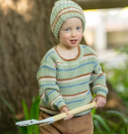 Fox & Finch W24 Bug Stripe Knitted Jumper 3-7yrs