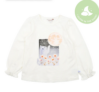 Fox & Finch W24 Midnight Daisy Cat Tee Cream