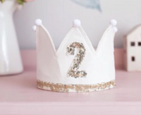 Alimrose Birthday Crown Ivory