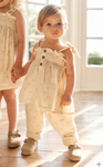 Jamie Kay' 25 Organic Cotton Muslin Cordelia Pant Pauline Chamomile