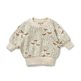 W&F W25 Trixie Horse Organic Terry Sweat