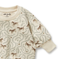 W&F W25 Trixie Horse Organic Terry Sweat