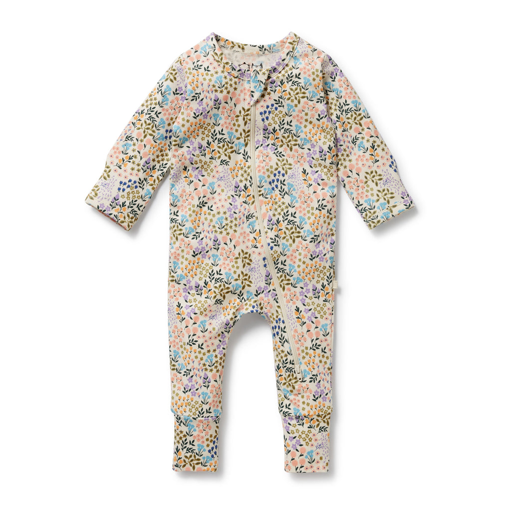 Wilson & Frenchy Organic Zipsuit with Feet