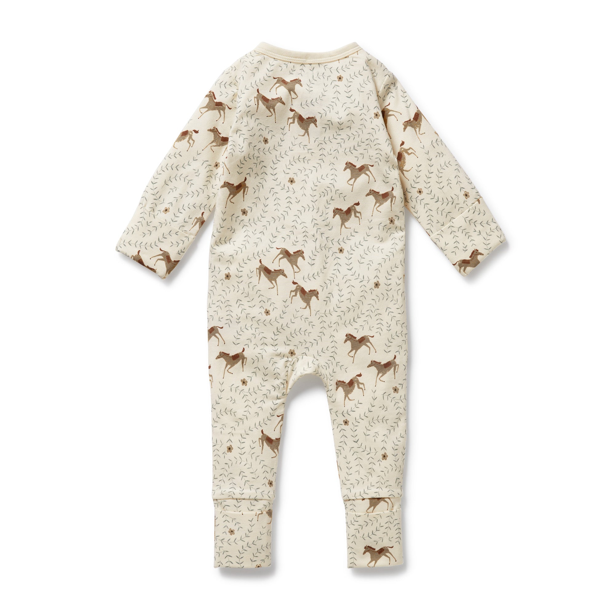 Wilson & Frenchy Organic Zipsuit with Feet
