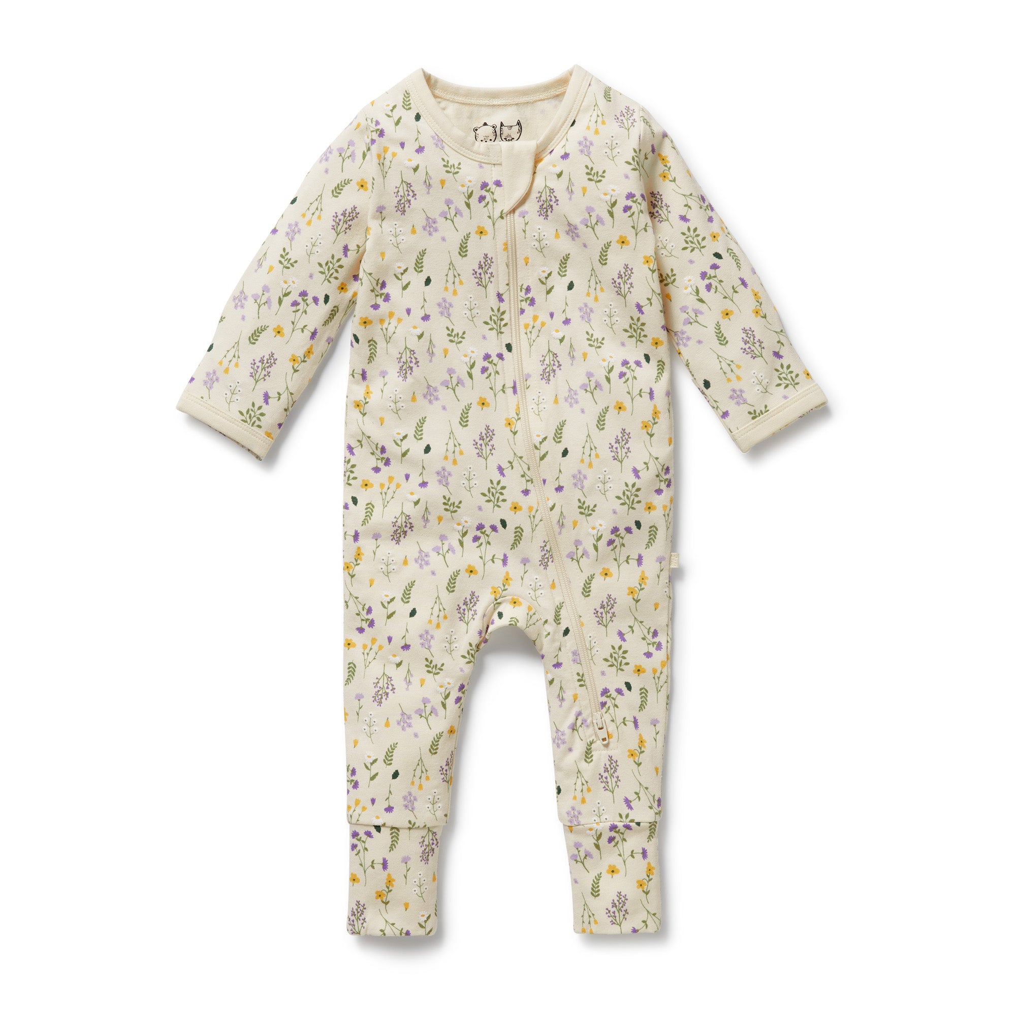 Wilson & Frenchy Organic Zipsuit with Feet