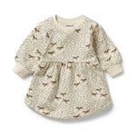 W&F W25 Trixie Horse Organic Terry Sweat Dress