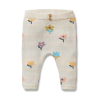 W&F W25 Flower pop organic Knitted Legging