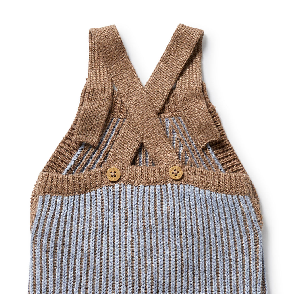 Wilson & Frenchy Organic Knitted Overalls